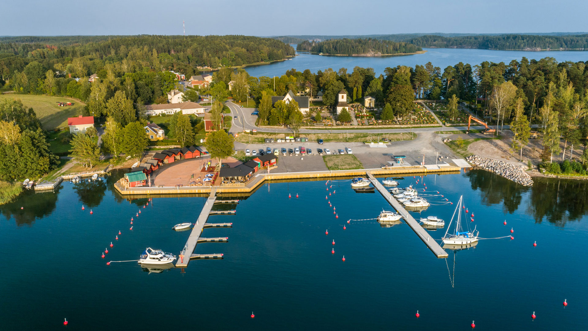 Bromarv hamn, foto: Johan Ljungqvist